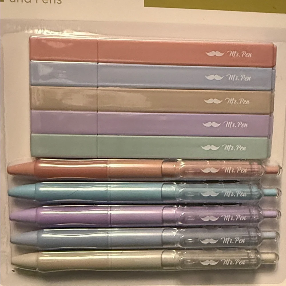 Hello Kitty Pink “Jibbitz” type Notebook, Tab Journal and Pen & Highlighters Set